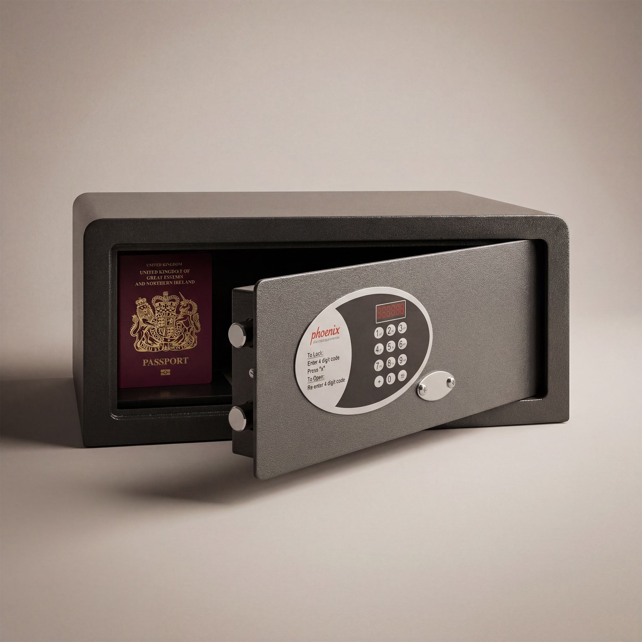 Phoenix Dione SS0311E Hotel and Laptop Safe, 35 Litres