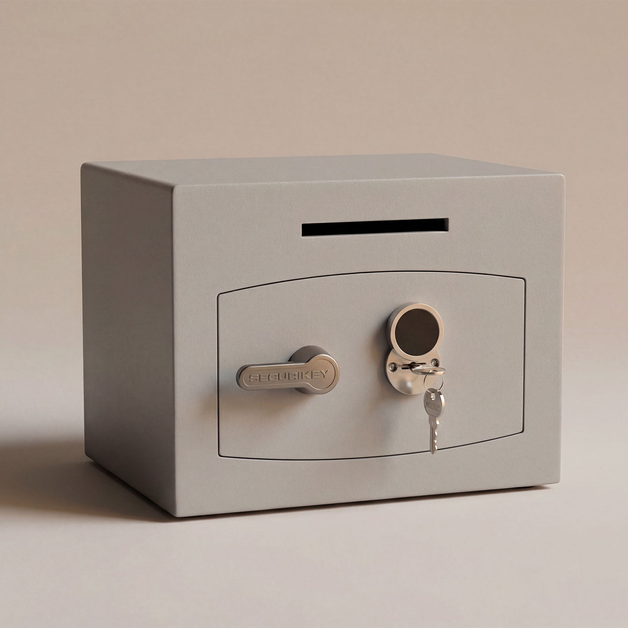 Securikey Mini Vault 1 Silver Deposit Safe, 15 Litres