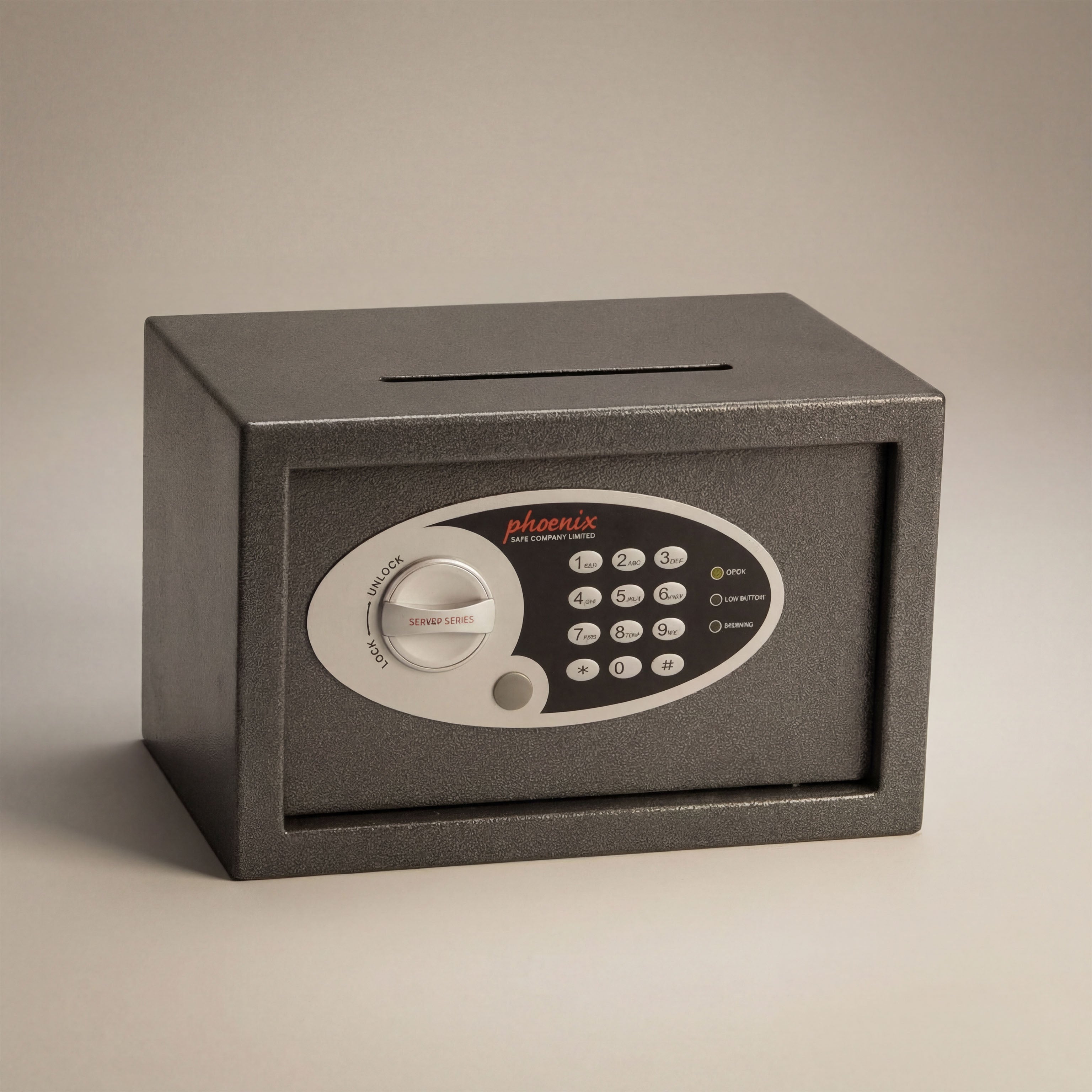 Phoenix Vela Deposit Home & Office SS0800 Security Safe with Electronic Lock